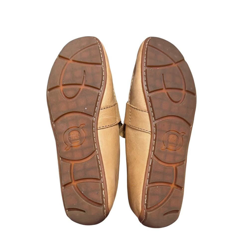 BORN Kheli Womens Loafers 10M Brown Leather Driving Penny Slip On NWOB - Picture 7 of 8